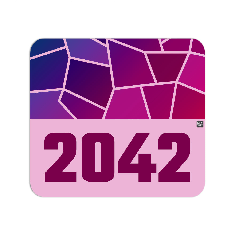 2042 Year Mousepad (Light Pink)