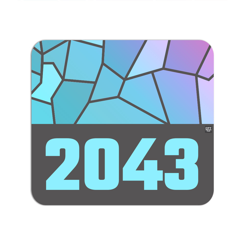2043 Year Mousepad (Charcoal Grey)