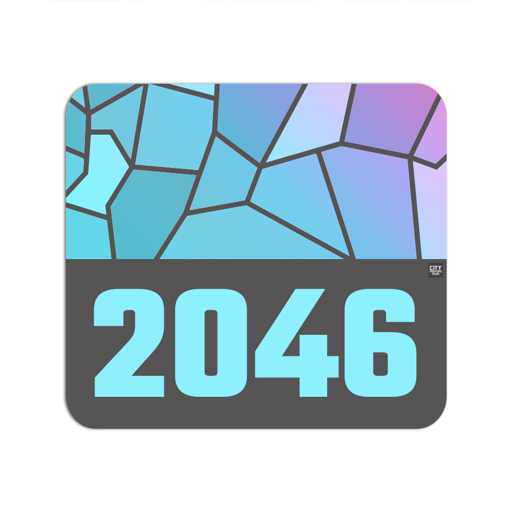2046 Year Mousepad (Charcoal Grey)