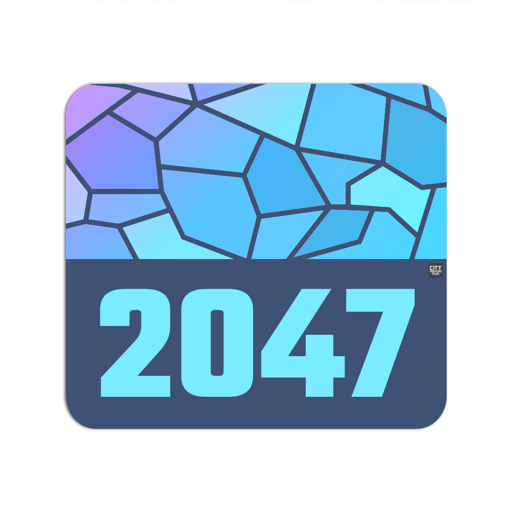 2047 Year Mousepad (Navy Blue)