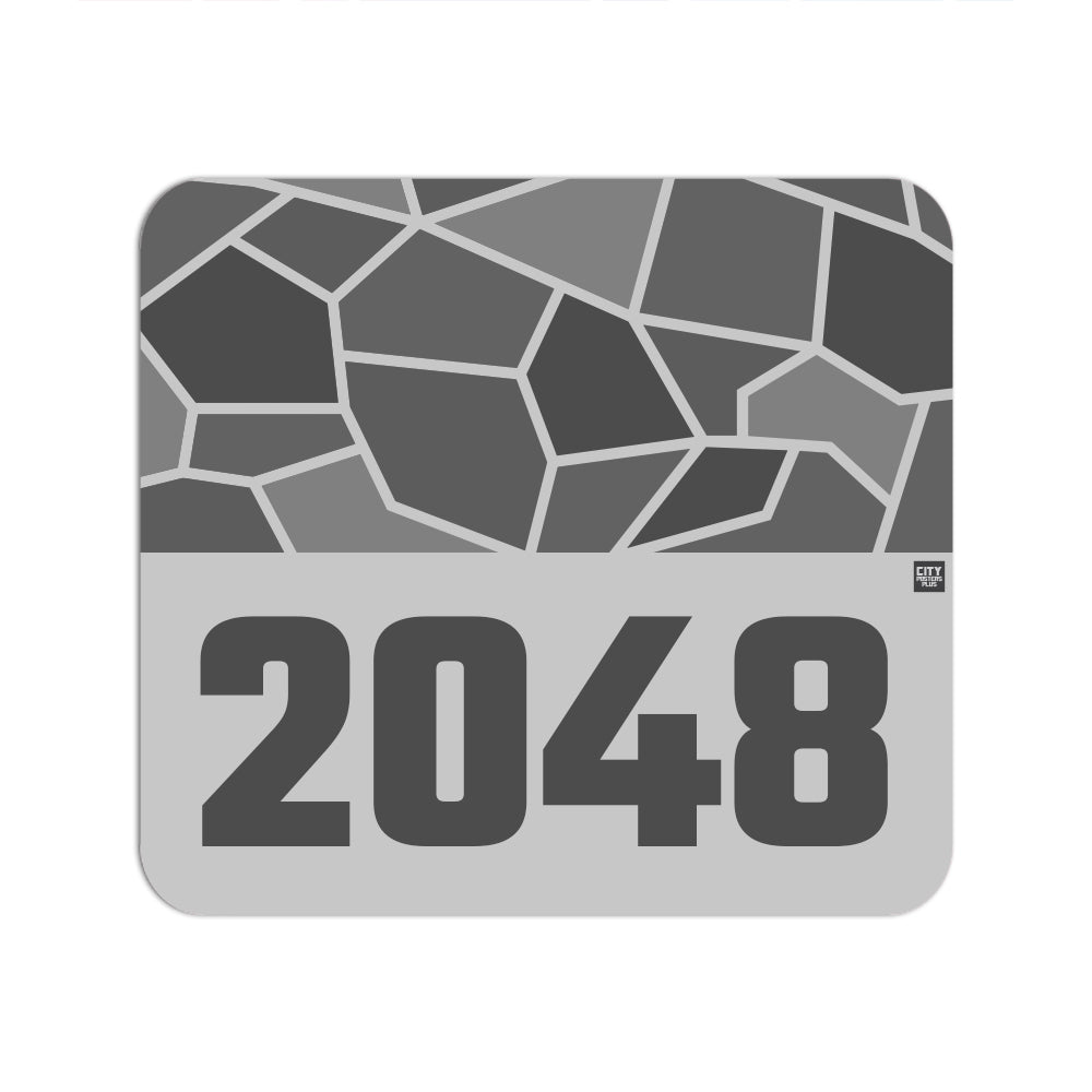 2048 Year Mousepad (Melange Grey)
