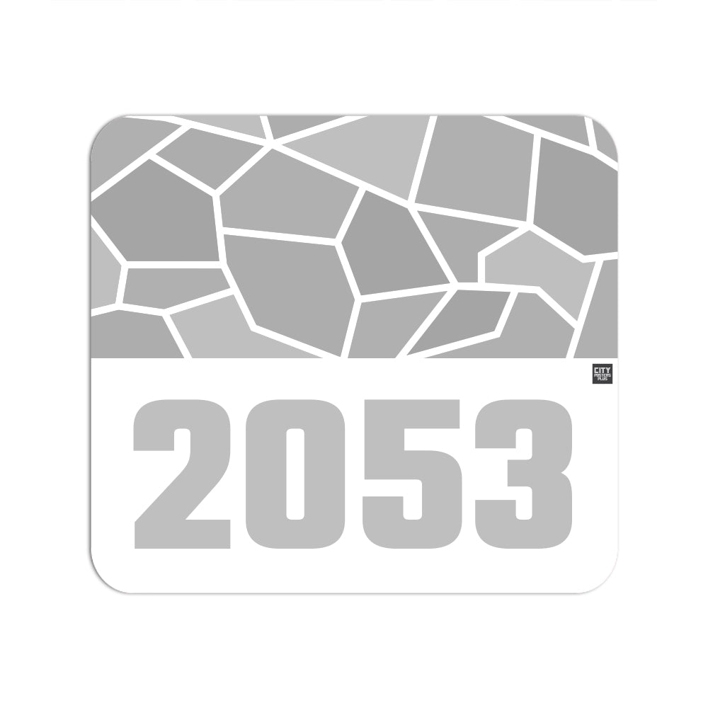 2053 Year Mousepad (White)