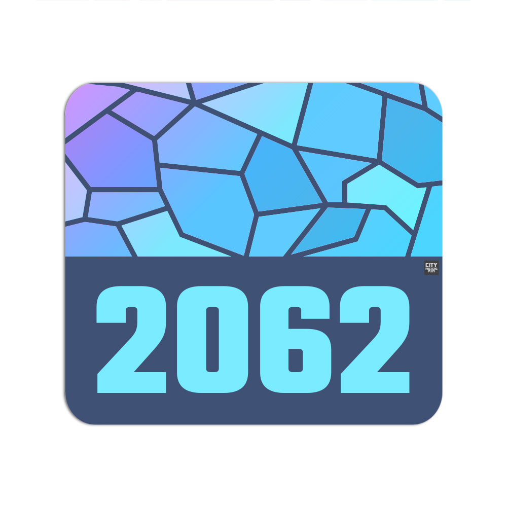 2062 Year Mousepad (Navy Blue)