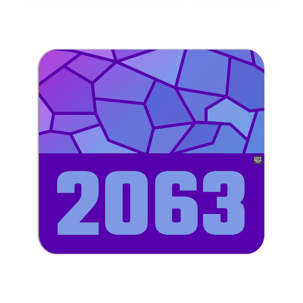2063 Year Mousepad (Purple)
