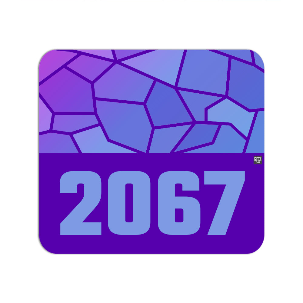2067 Year Mousepad (Purple)