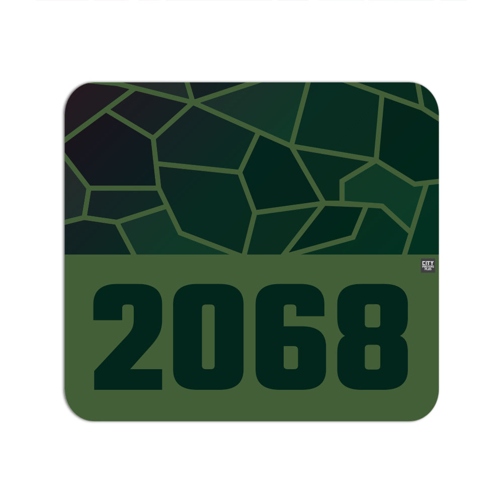 2068 Year Mousepad (Olive Green)