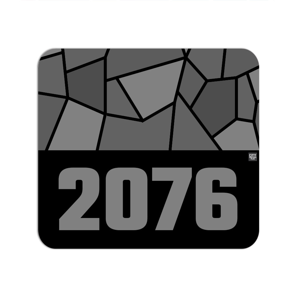 2076 Year Mousepad (Black)