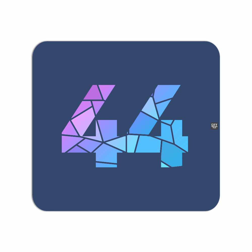 44 Number Mousepad (Navy Blue)