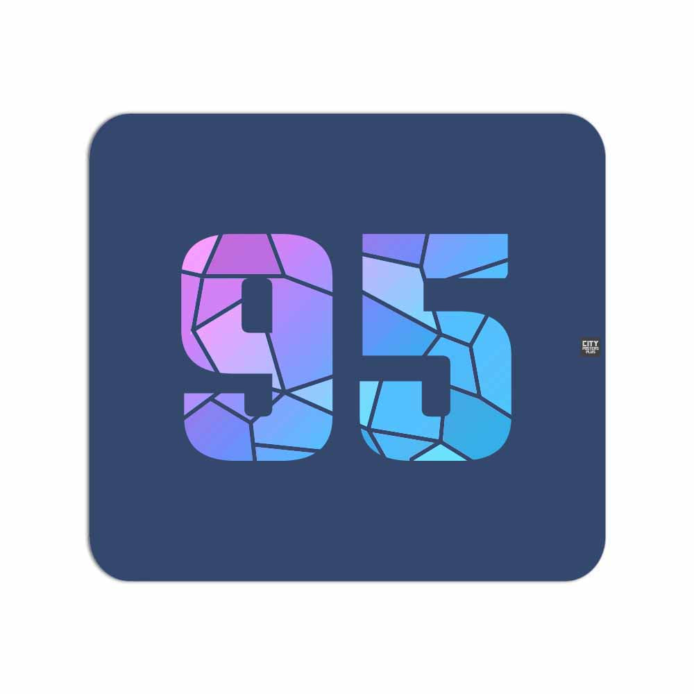95 Number Mousepad (Navy Blue)