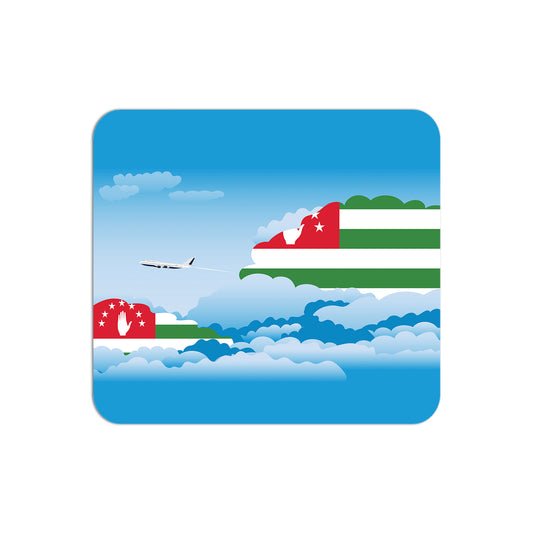 Abkhazia Airplane Airport Flight Day Clouds Mousepad