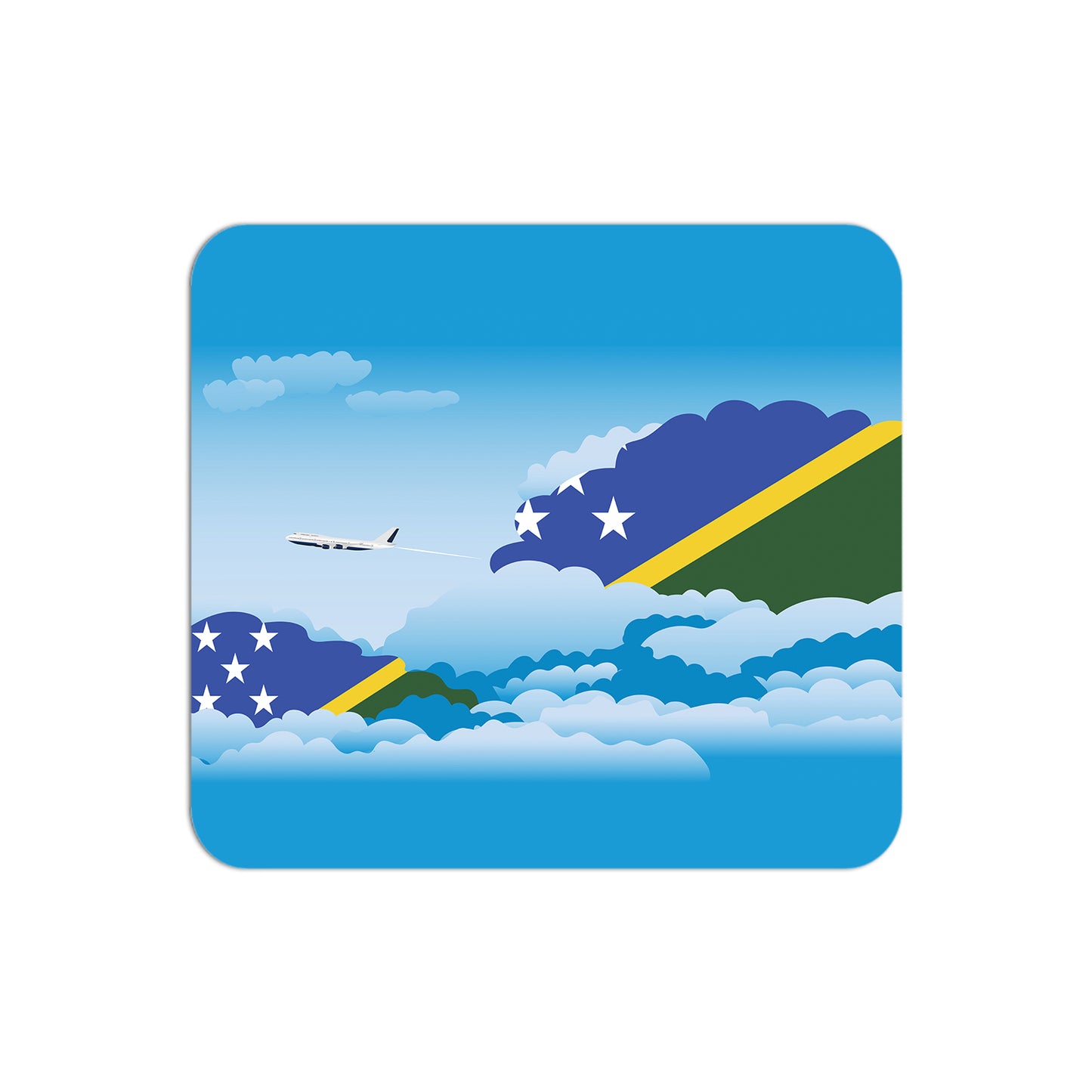 Solomon Islands Day Clouds Mouse pad