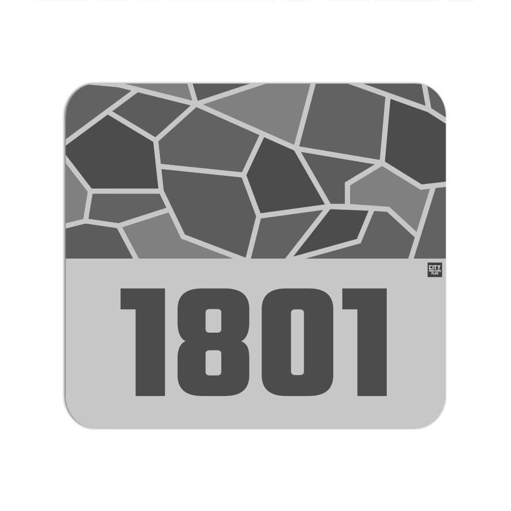 1801 Year Mouse pad (Melange Grey)