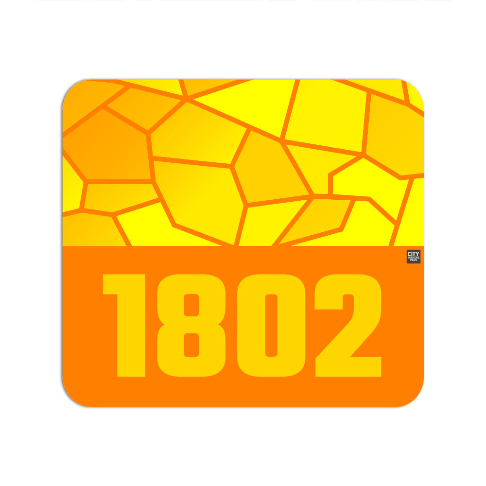 1802 Year Mouse pad (Orange)