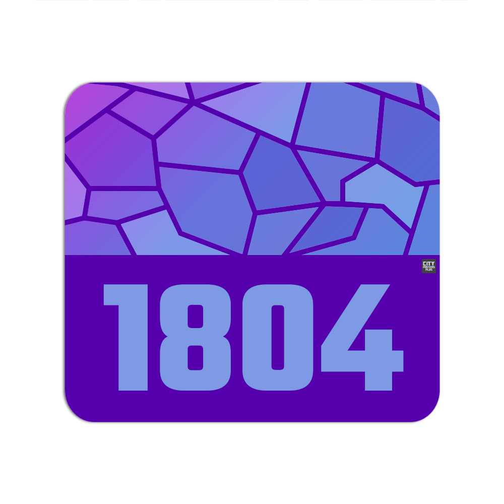 1804 Year Mouse pad (Purple)