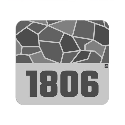 1806 Year Mouse pad (Melange Grey)