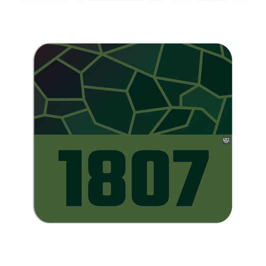 1807 Year Mouse pad (Olive Green)