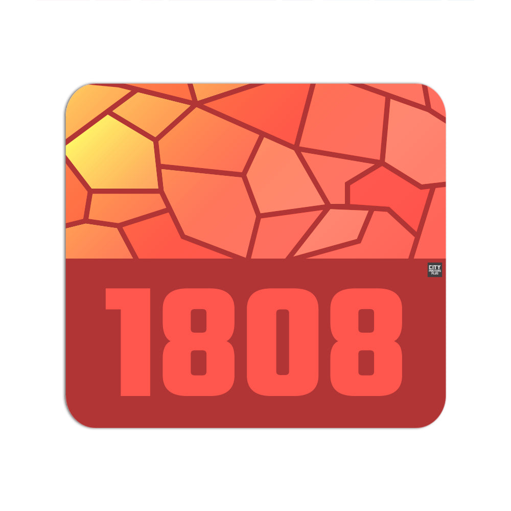 1808 Year Mouse pad (Red)