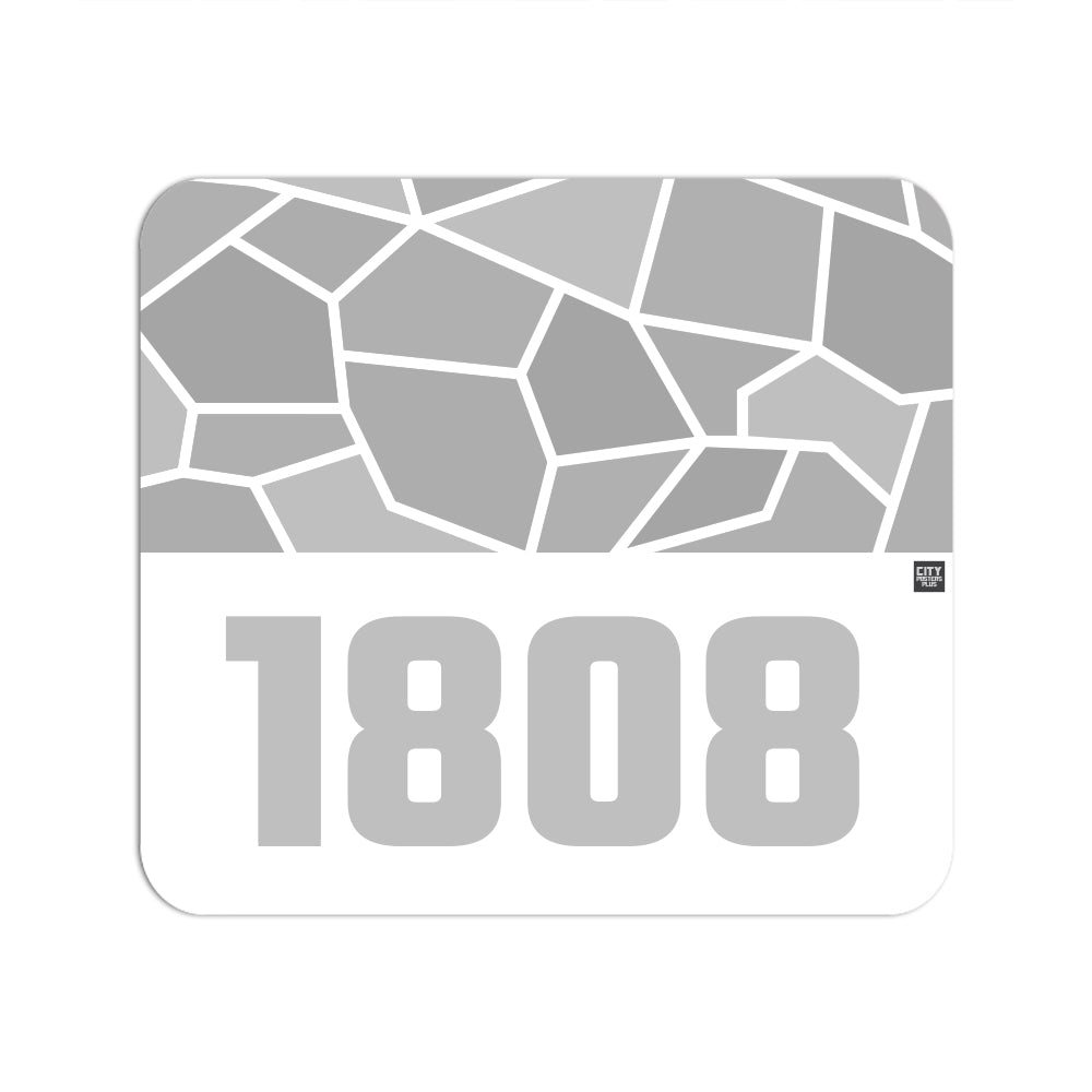 1808 Year Mouse pad (White)