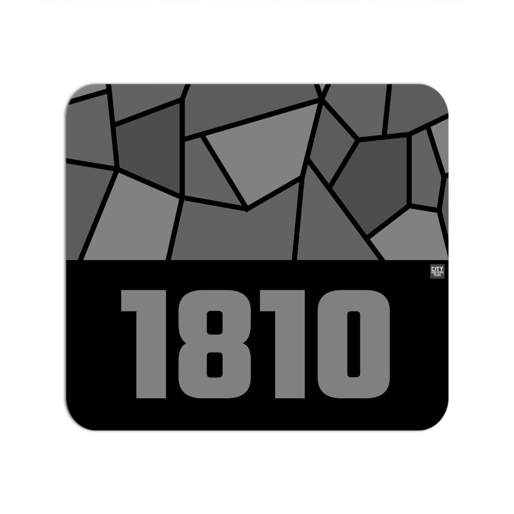 1810 Year Mouse pad (Black)