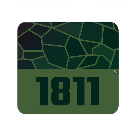 1811 Year Mouse pad (Olive Green)