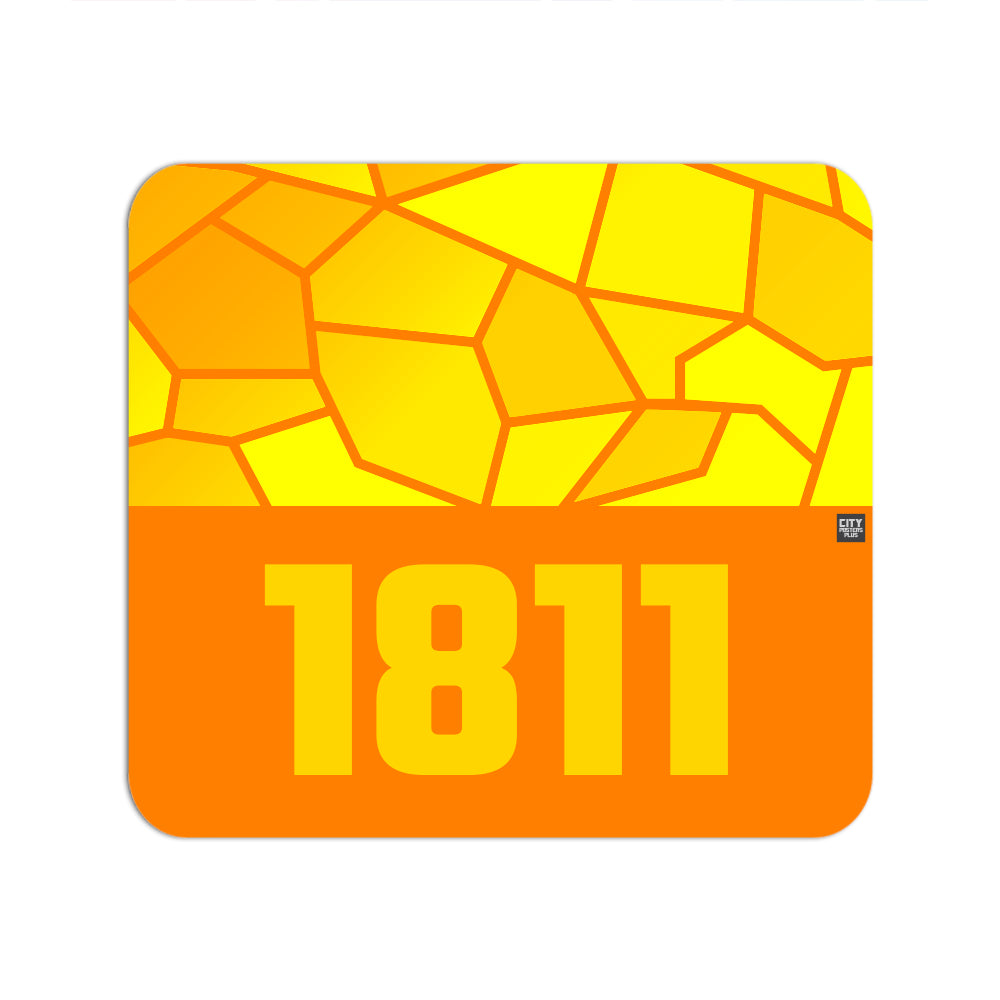 1811 Year Mouse pad (Orange)