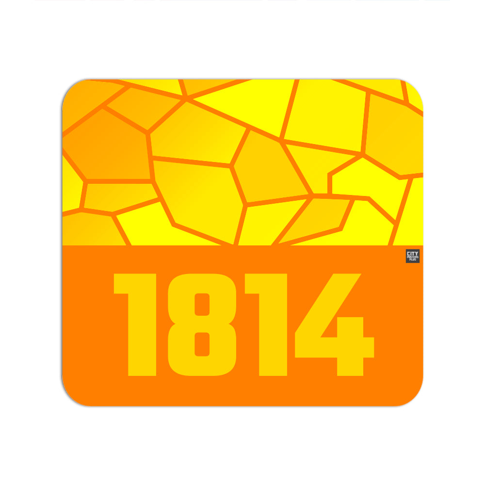 1814 Year Mouse pad (Orange)