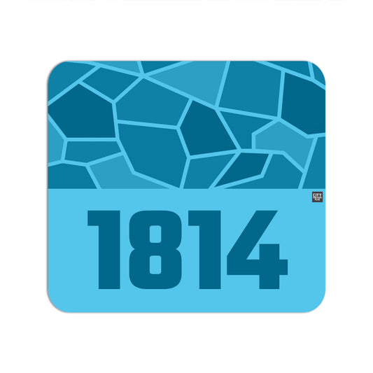 1814 Year Mouse pad (Sky Blue)