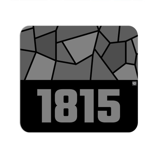 1815 Year Mouse pad (Black)