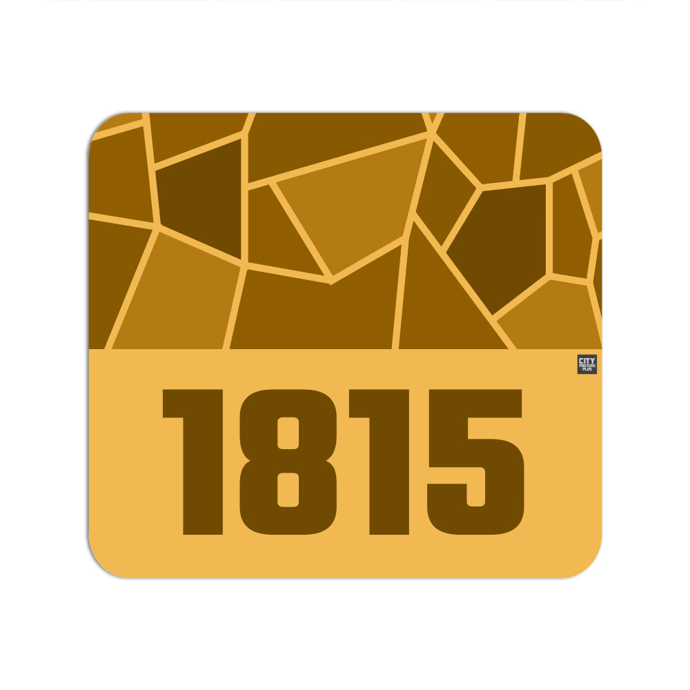 1815 Year Mouse pad (Golden Yellow)