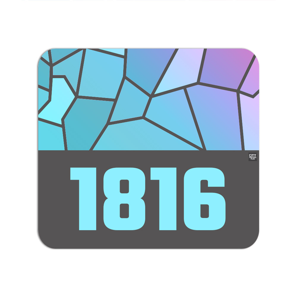 1816 Year Mouse pad (Charcoal Grey)