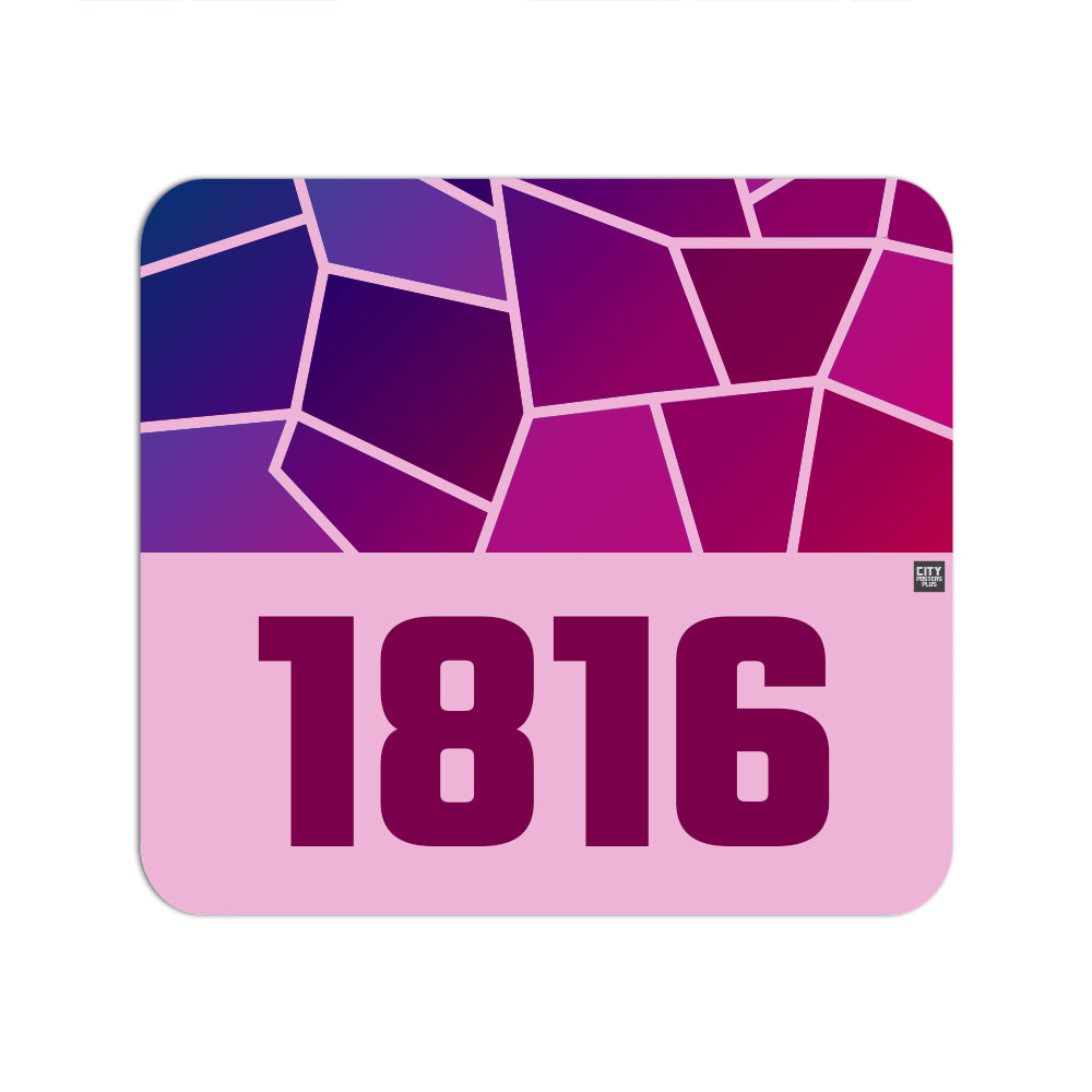 1816 Year Mouse pad (Light Pink)