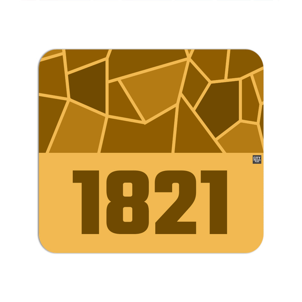 1821 Year Mouse pad (Golden Yellow)