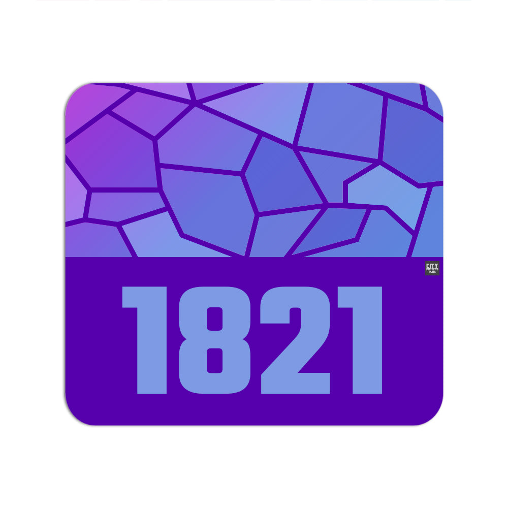 1821 Year Mouse pad (Purple)