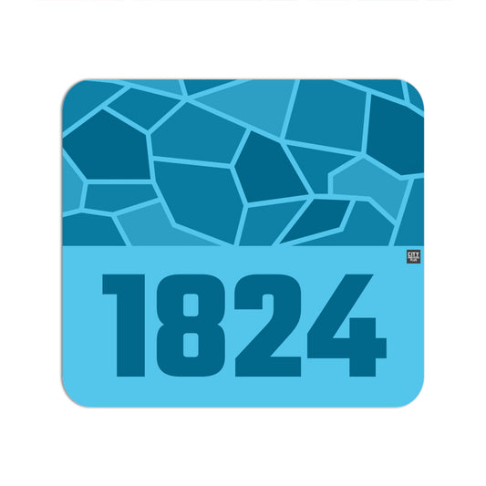 1824 Year Mouse pad (Sky Blue)