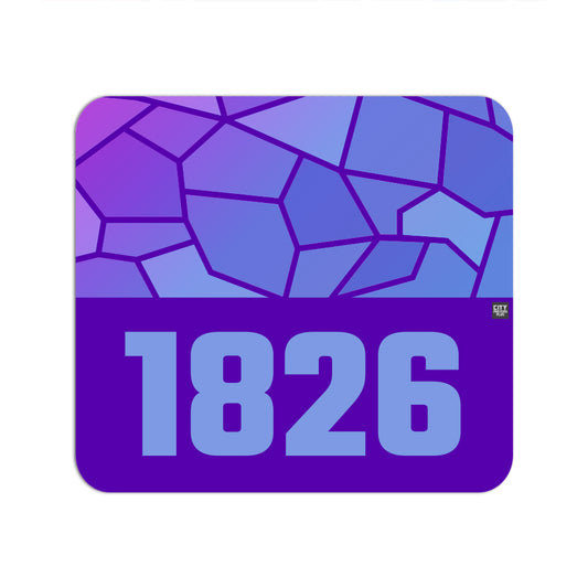 1826 Year Mouse pad (Purple)