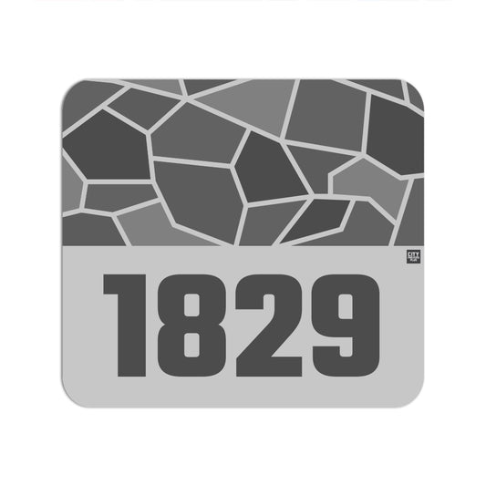 1829 Year Mouse pad (Melange Grey)