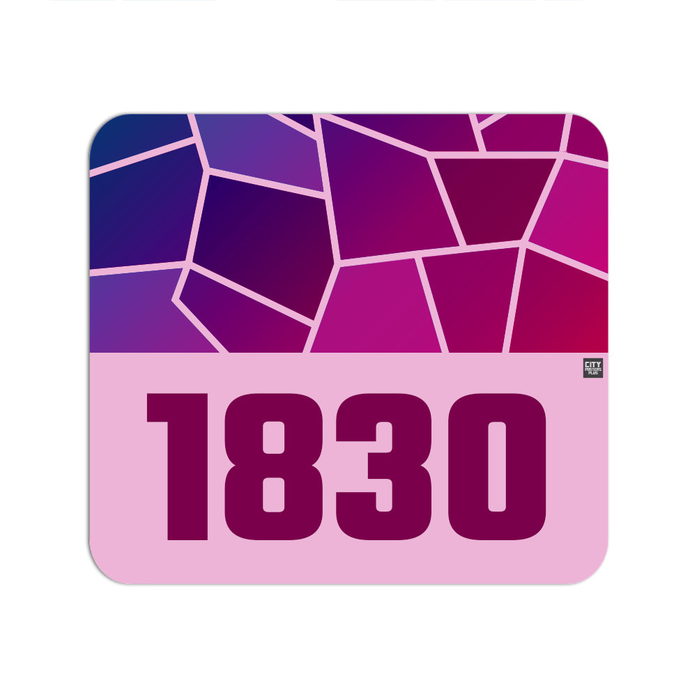 1830 Year Mouse pad (Light Pink)