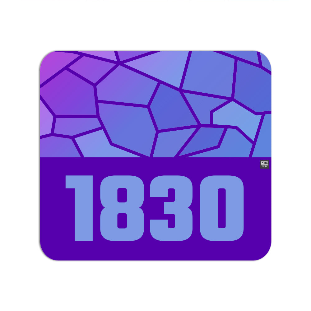 1830 Year Mouse pad (Purple)