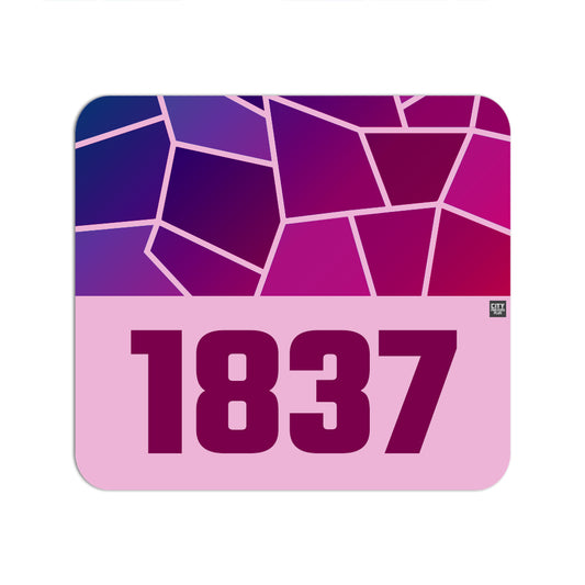 1837 Year Mousepad (Light Pink)