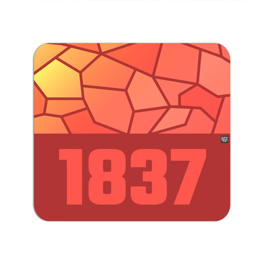 1837 Year Mousepad (Red)