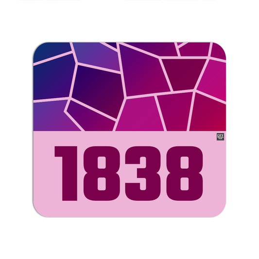 1838 Year Mousepad (Light Pink)