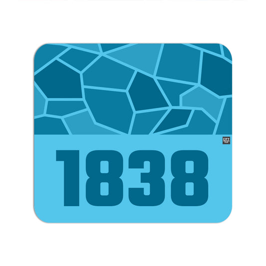 1838 Year Mousepad (Sky Blue)