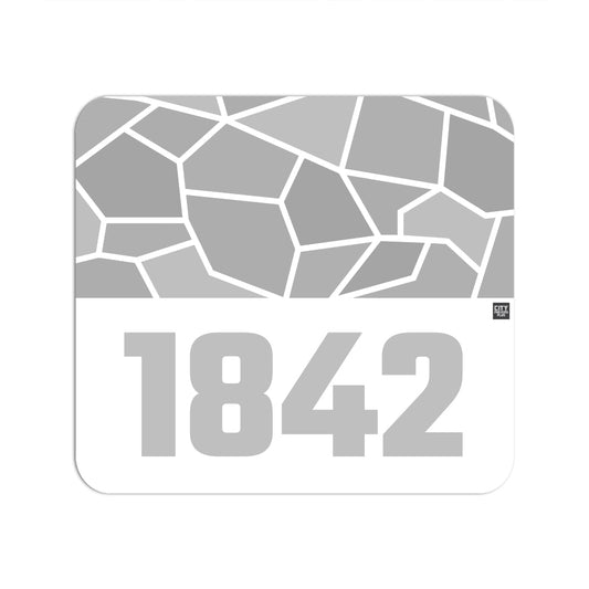 1842 Year Mousepad (White)