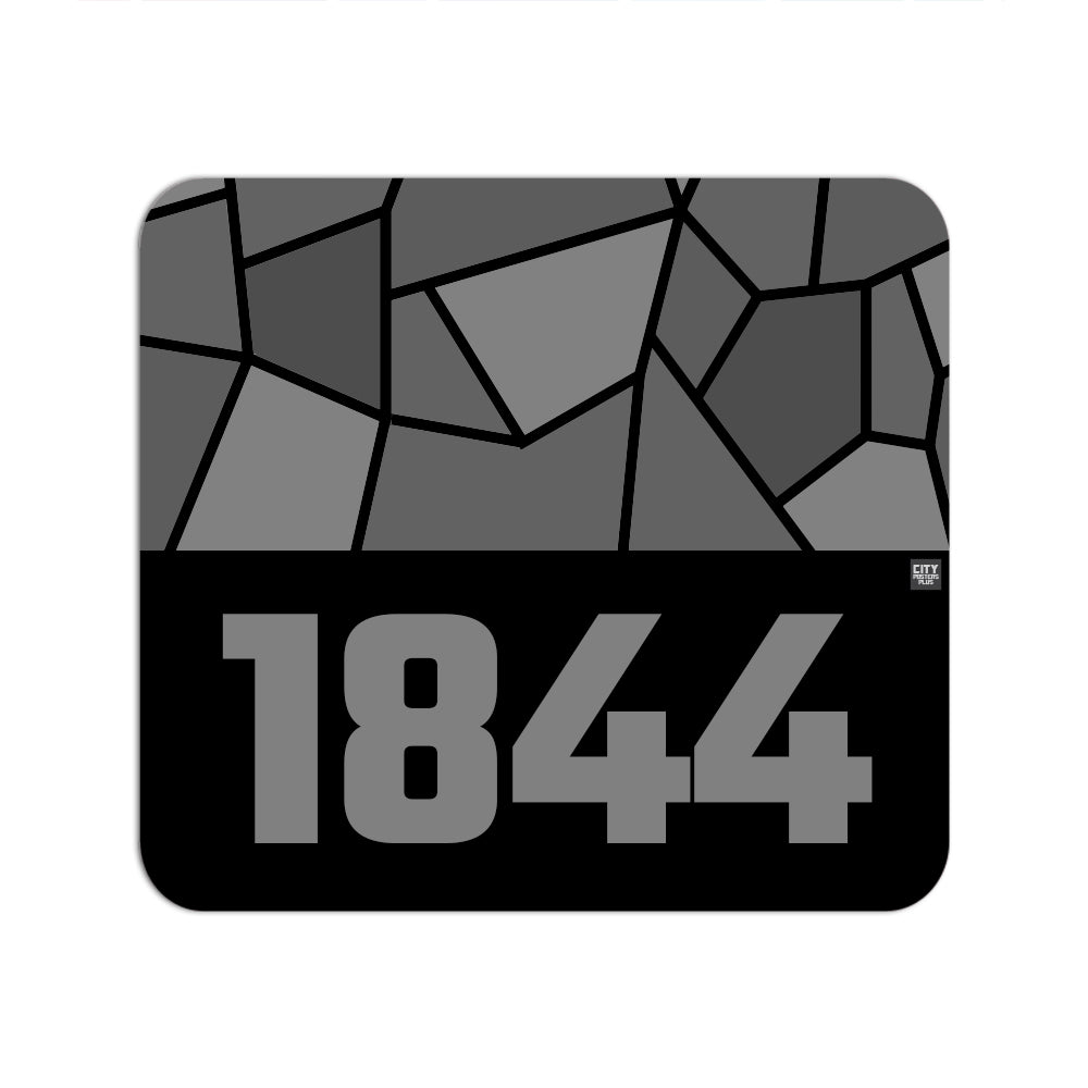 1844 Year Mousepad (Black)