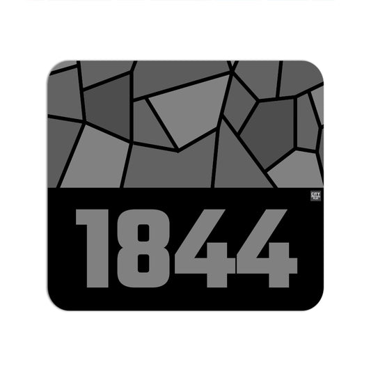 1844 Year Mousepad (Black)