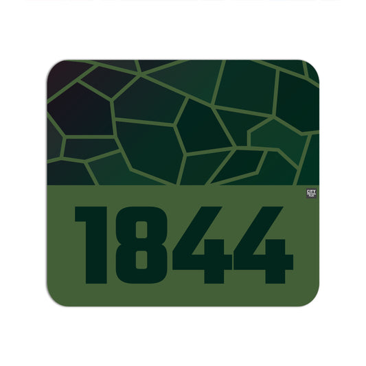 1844 Year Mousepad (Olive Green)