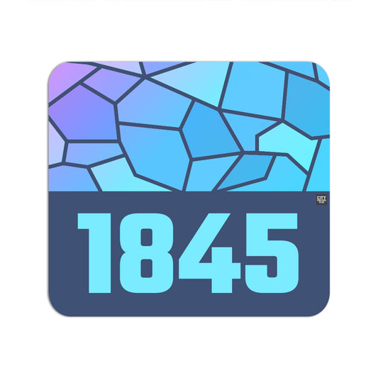 1845 Year Mousepad (Navy Blue)