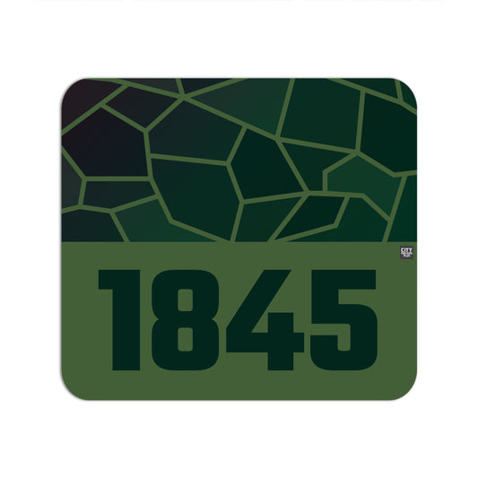 1845 Year Mousepad (Olive Green)
