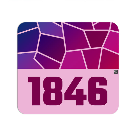 1846 Year Mousepad (Light Pink)