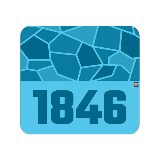 1846 Year Mousepad (Sky Blue)